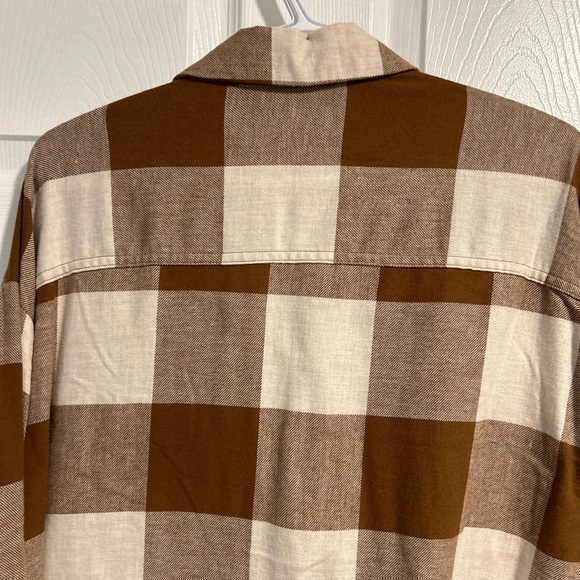 NWT Old Navy Boyfriend Plaid Shirt - Picture 7 of 10